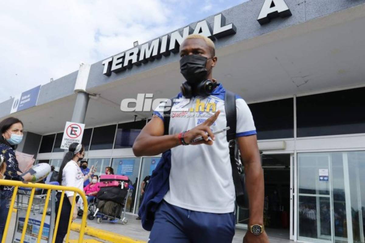 Fotos: Así fue regreso de la Selección de Honduras tras la amarga derrota sufrida en Costa Rica