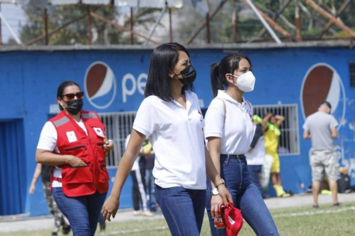 Chicas bellas, lágrimas y ambientazo: Así se vivió en Copán el Deportes Savio-Génesis por la Liga de Ascenso