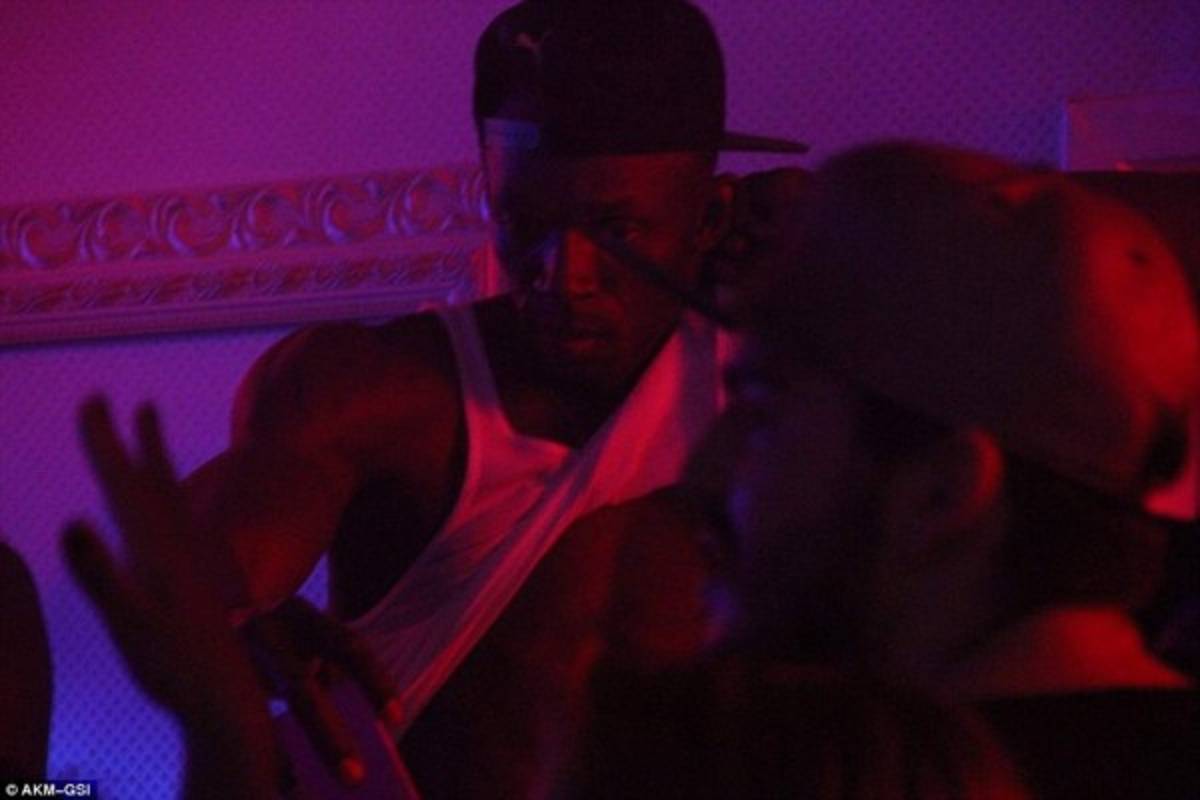 Escandalosas fotos de la fiesta de Usain Bolt ¡con una tercera mujer!