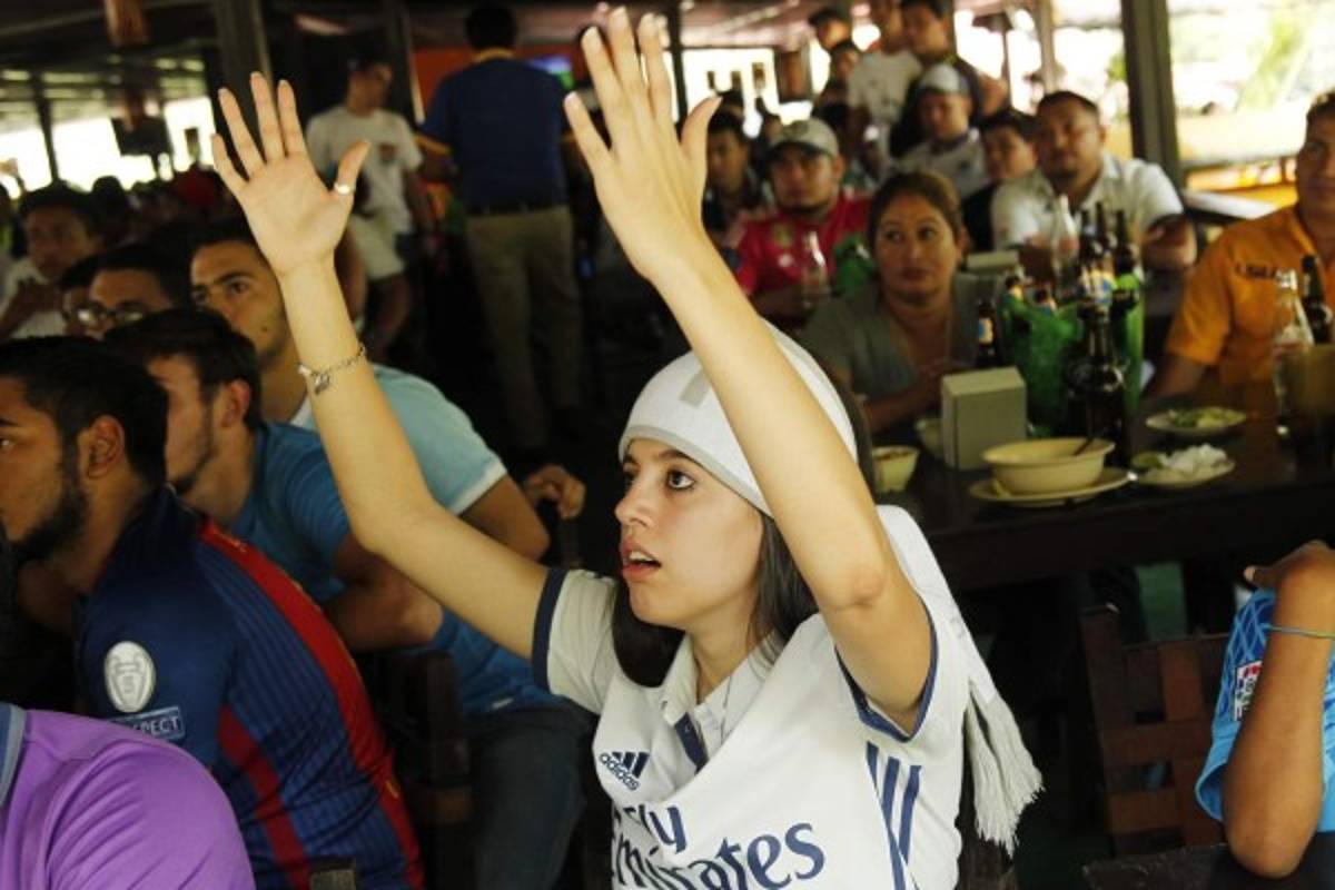 Así se vivió en Honduras el espectacular clásico Real Madrid-Barcelona