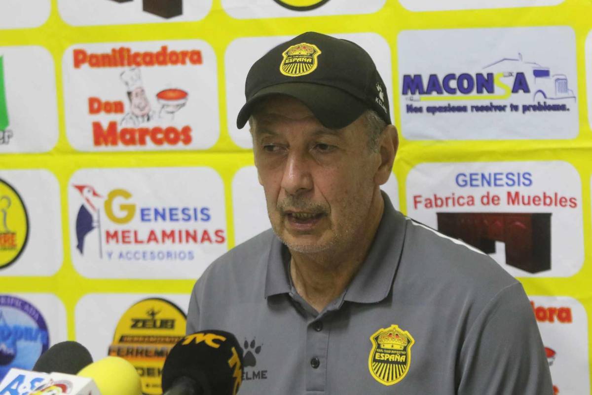 Miguel Falero recrimina tras perder el invicto de Real España ante Génesis: “Hay cosas que no podés hacer y es perder la marca”