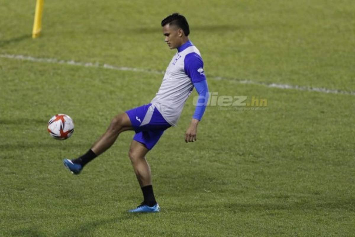 Con cuatro legionarios y los cañoneros del Vida: así fue el primer entrenamiento de Honduras en el Estadio Olímpico