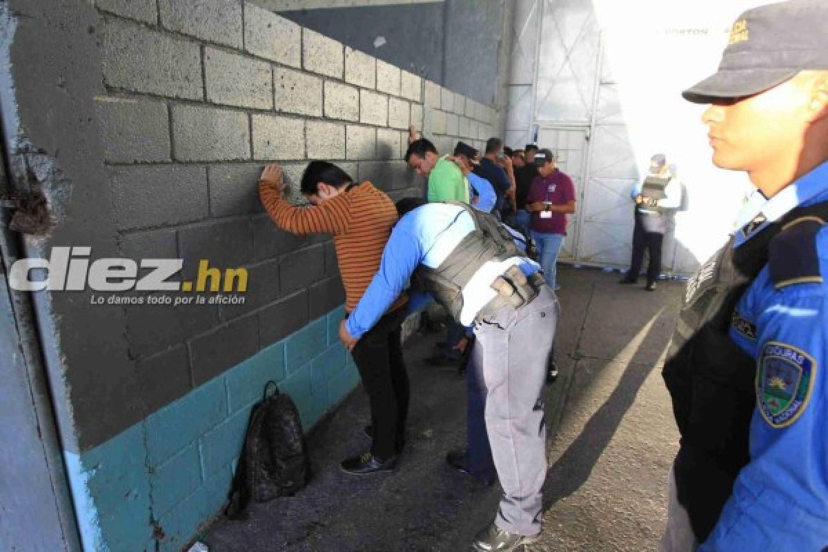 FOTOS: El ambiente que se vive en el Nacional para el partido entre Honduras y Puerto Rico