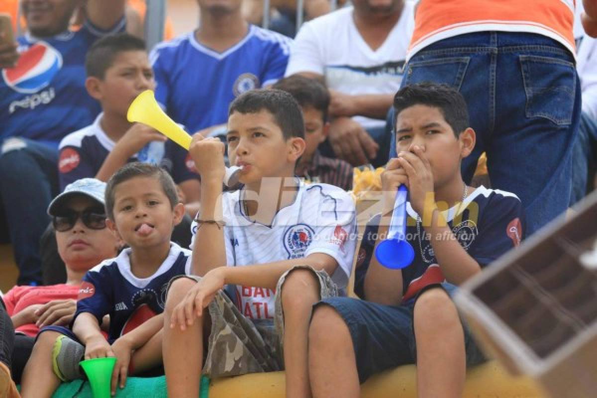 Así se volvió a vivir un partido de Liga Nacional en Comayagua