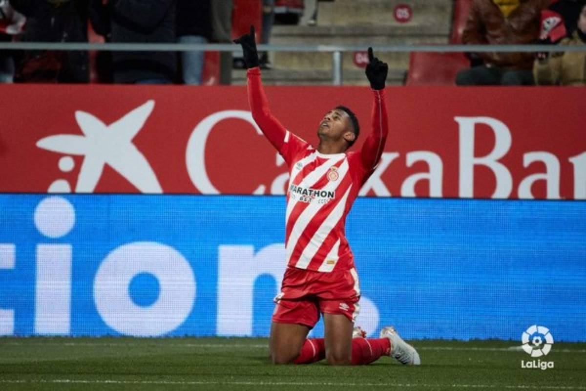EN FOTOS: La alegría y desahogo del Choco Lozano por su gol ante Atlético de Madrid