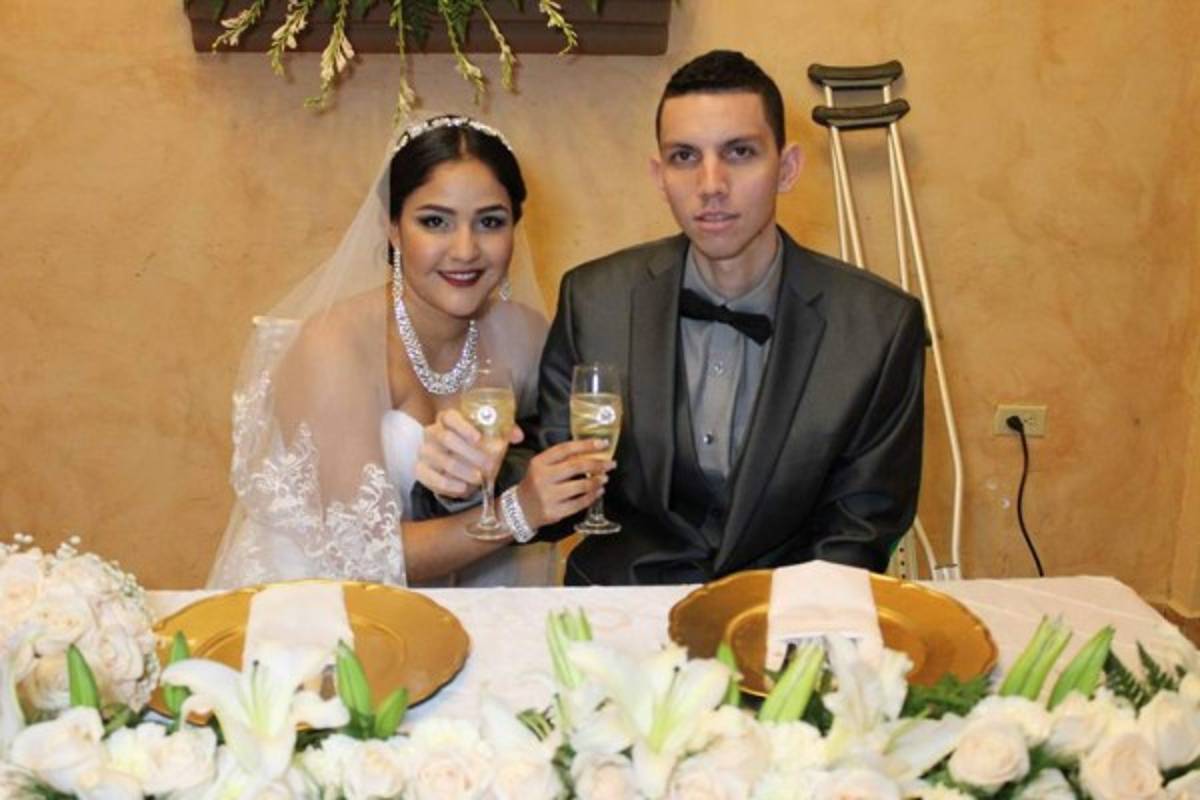 Luis Diego Jiménez, el futbolista hondureño que sonríe a pesar de haber perdido una pierna