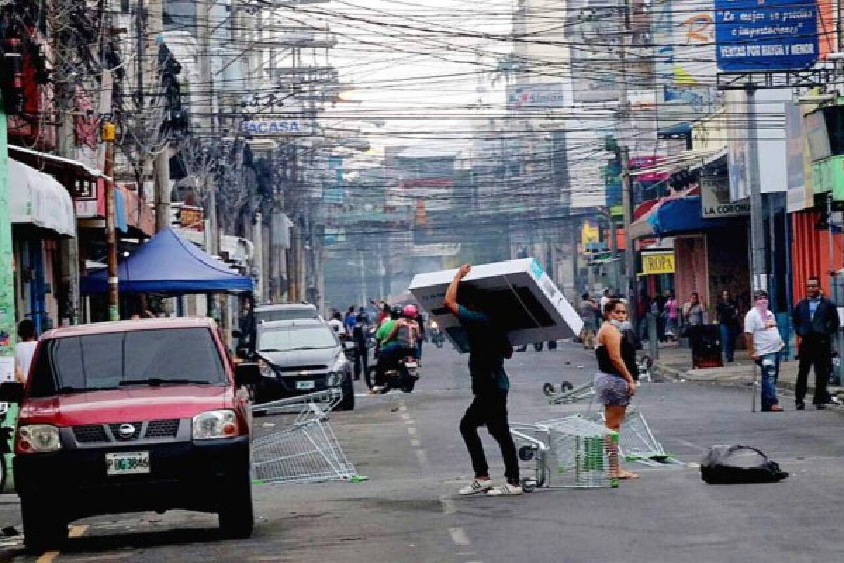 Las sorprendentes imágenes del centro de San Pedro Sula: Limpia y ordenada