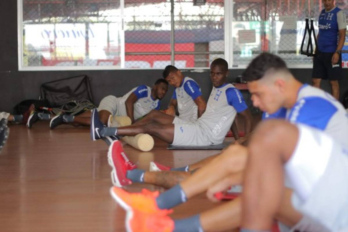 ¡A puro hierro! La Selección de Honduras se fortalece con trabajos de gimnasio