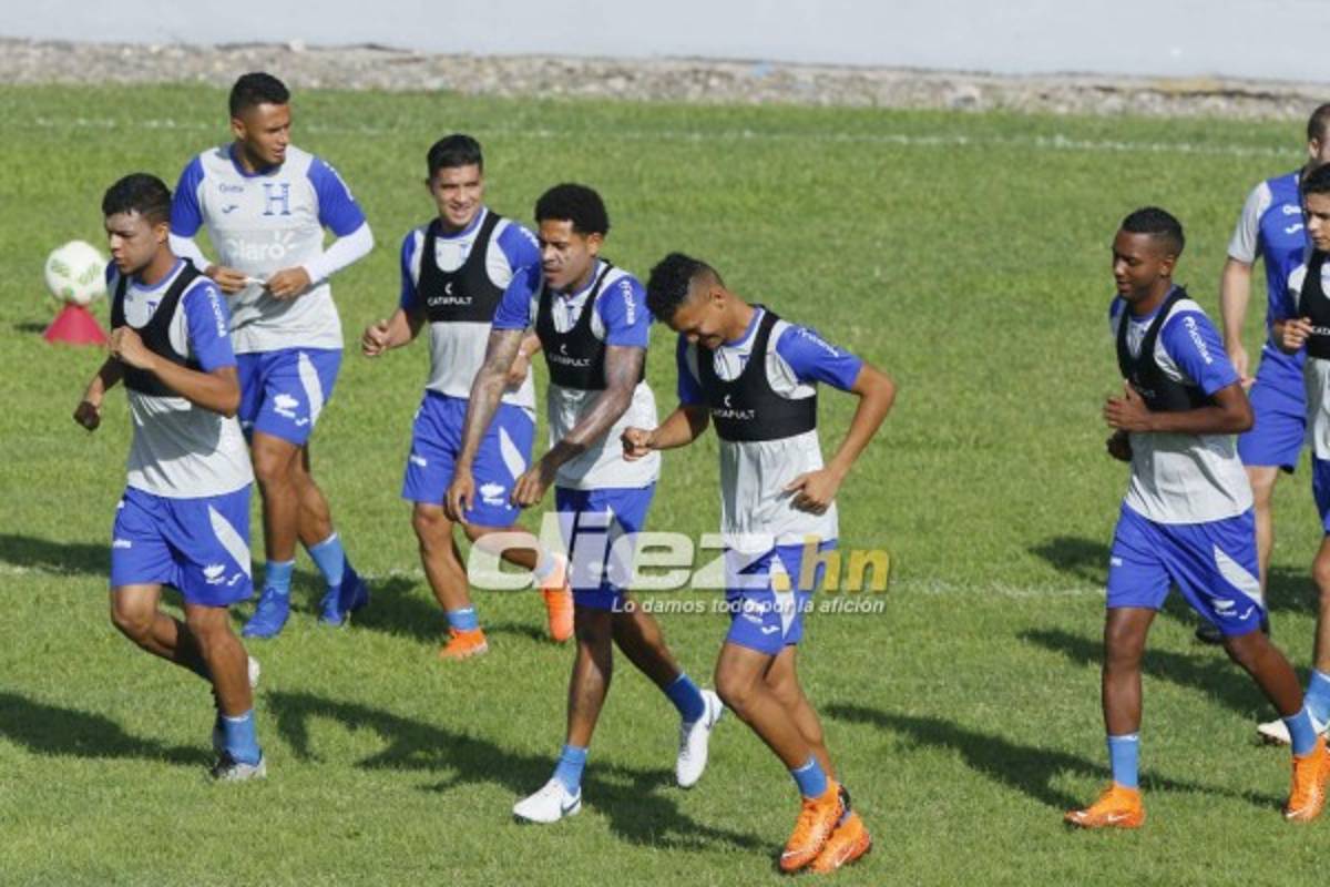 Así fue el entrenamiento de la Selección de Honduras pensando en Paraguay y Brasil
