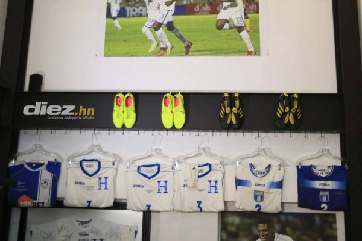 Desde John Terry a Gareth Bale: La lujosa colección de camisas de Maynor Figueroa