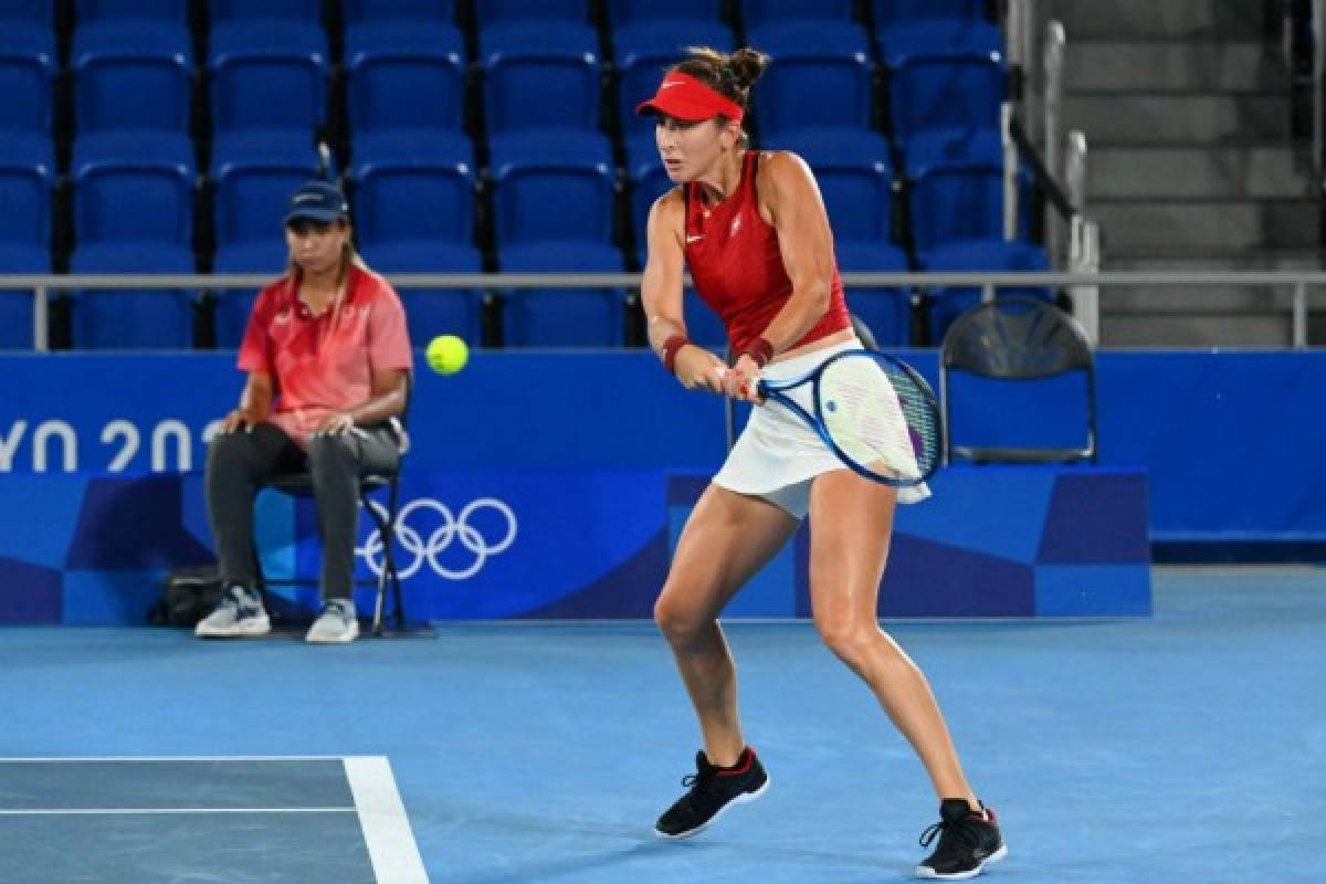 Fotos: Así es la hermosa tenista suiza, Belinda Bencic, quien se bañó de oro en Tokio 2021