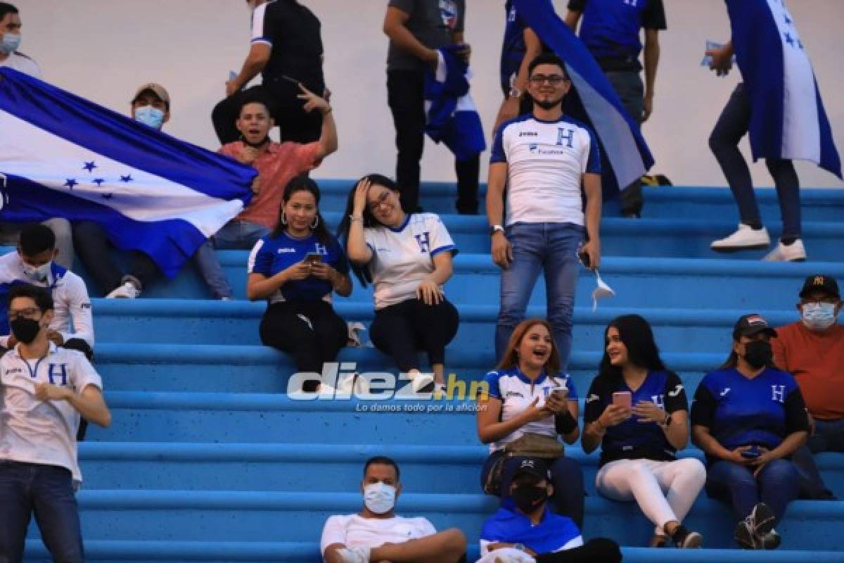 ¡Locura en el Olímpico! Así luce el coloso sampedrano en el Honduras-Estados Unidos por las Eliminatorias