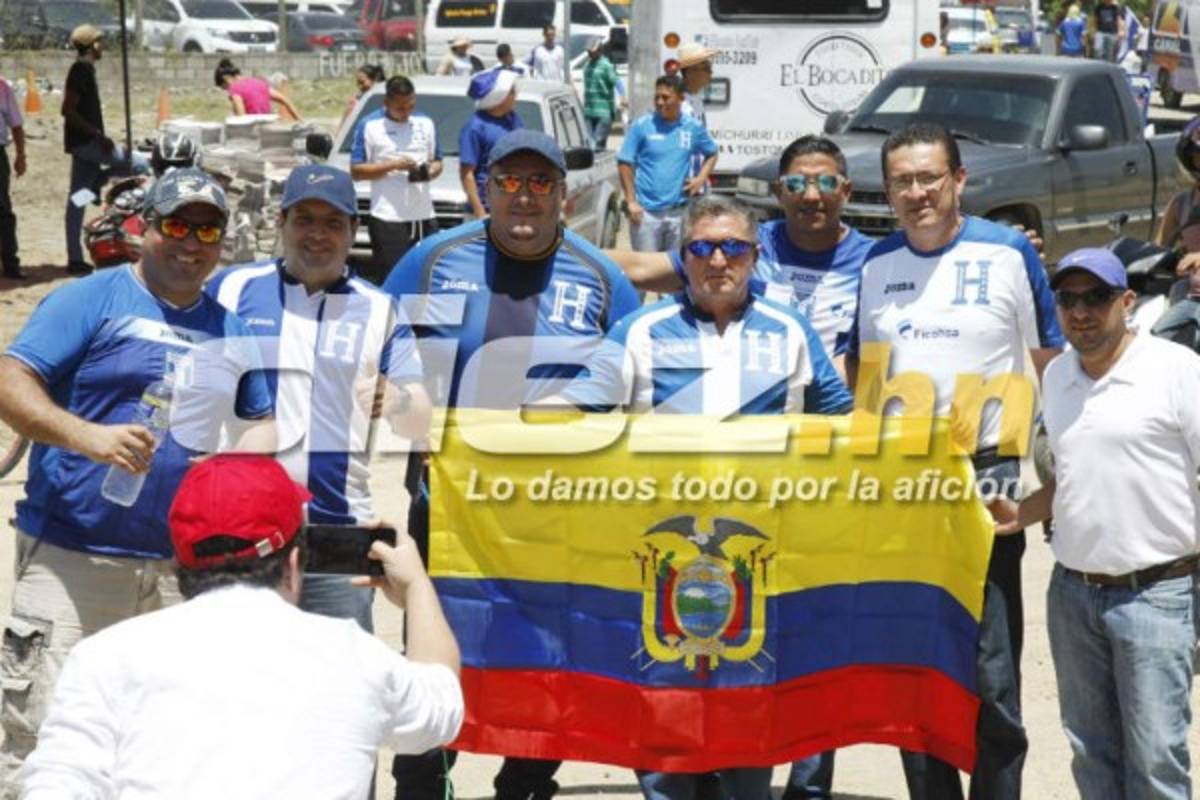San Pedro Sula vibra previo al Honduras-Estados Unidos en el Olímpico