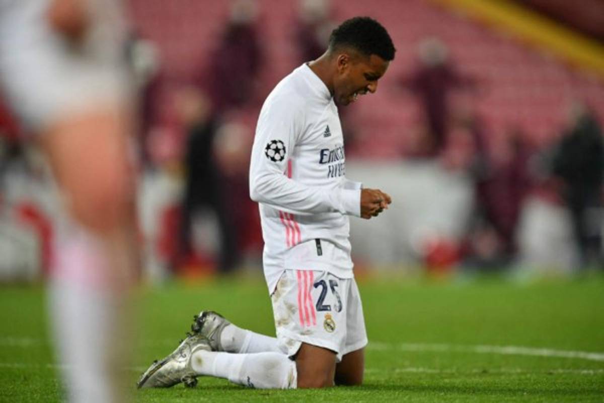 Lo que no se vio: La impactante foto del tobillo de Valverde y el festejo del Real Madrid en Anfield