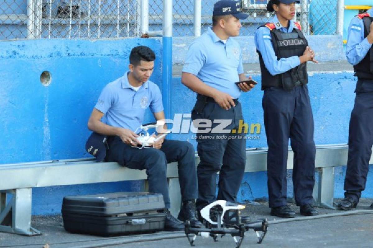 No viste en TV: Pelea en las gradas y la entrada de Bodden a Walter Martínez