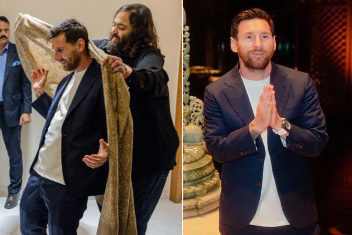 Messi en la India: caos por su visita, un lujoso regalo y todo lo que vivió antes de volver a Argentina