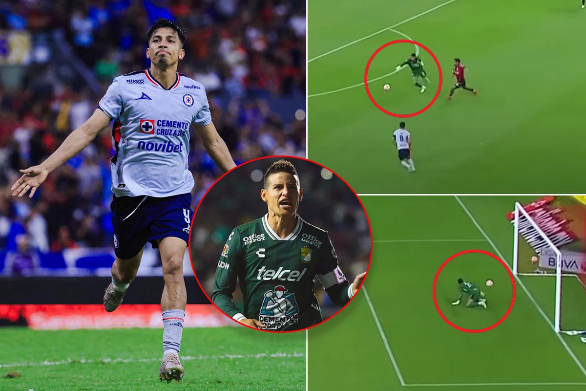 Liga MX: portero de Cruz Azul cometió dos terribles errores ante Atlas; James Rodríguez tumba a las Chivas