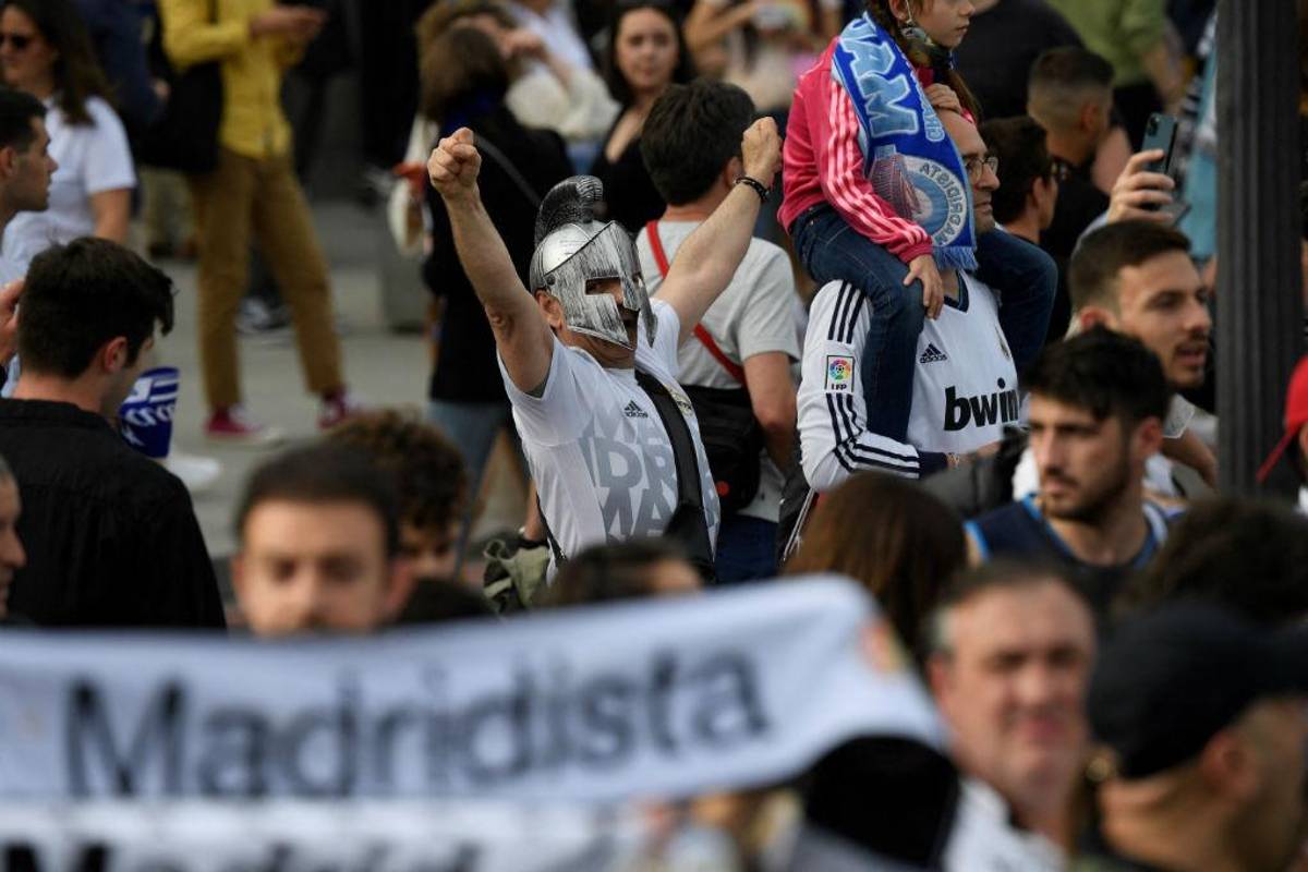 Espectacular fiesta: Real Madrid festejó en Cibeles con la afición su título 35 de la Liga de España