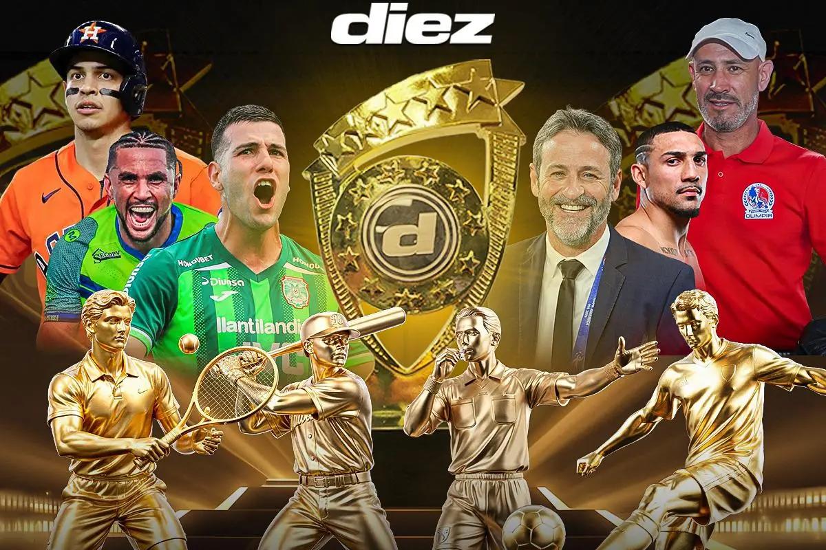 Premios DIEZ: ¡El próximo lunes será el último día para votar y elegir a los mejores deportista del año!