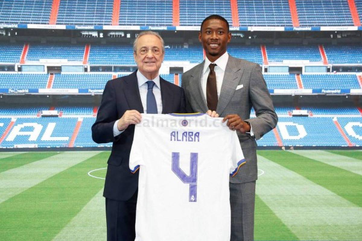 Así fue la presentación de Alaba con el Real Madrid: sorpresa con su dorsal y los regalitos que recibió