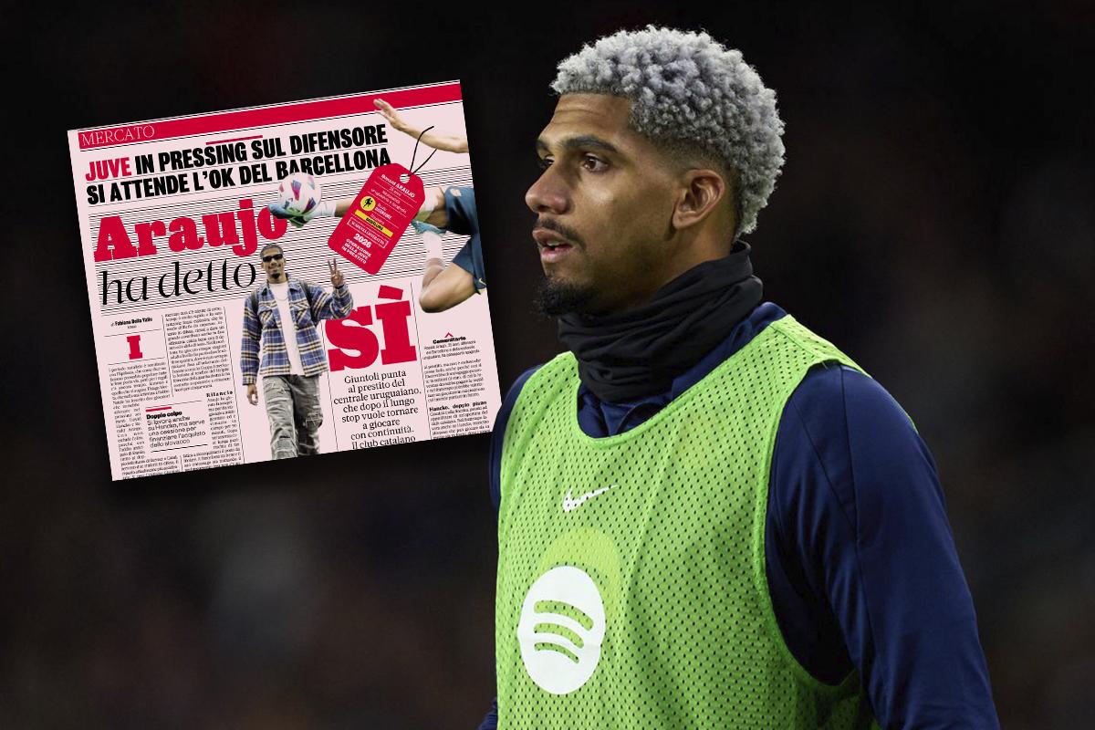 Ronald Araujo se marcharía del Barcelona: confirman que le dio el “sí” a otro grande de Europa