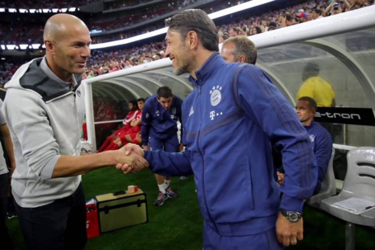 Fotos: El gesto de burla a Hazard y Bale ni siquiera se viste en el Bayern-Real Madrid