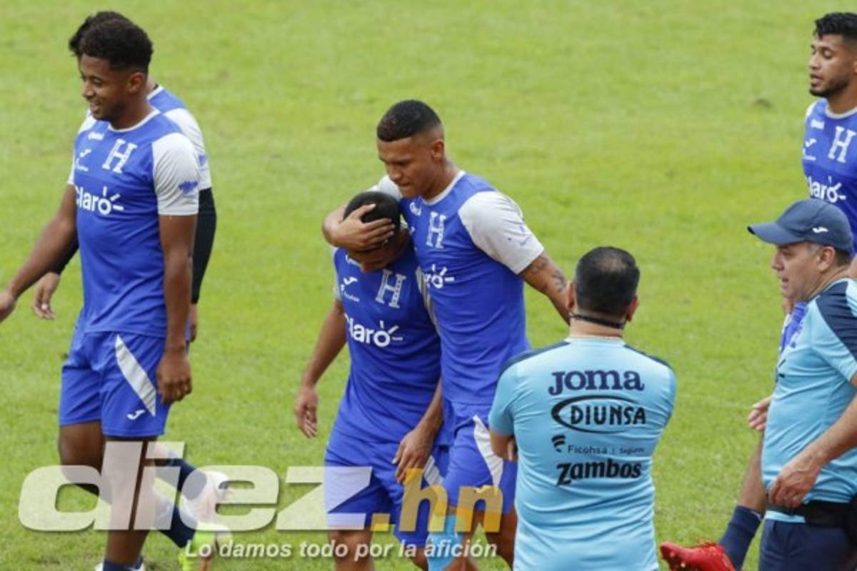 Reconciliación entre Kervin Arriaga y Diego Rodríguez: El entrenamiento de Honduras con la llegada de nuevos integrantes