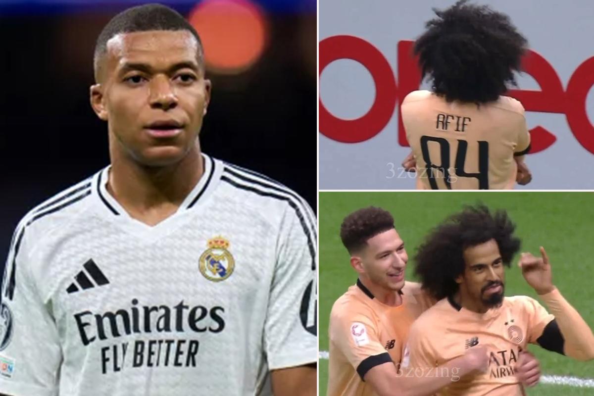 Marcó en la goleada de su equipo y luego se ríe de Mbappé: su polémico festejo se hizo viral