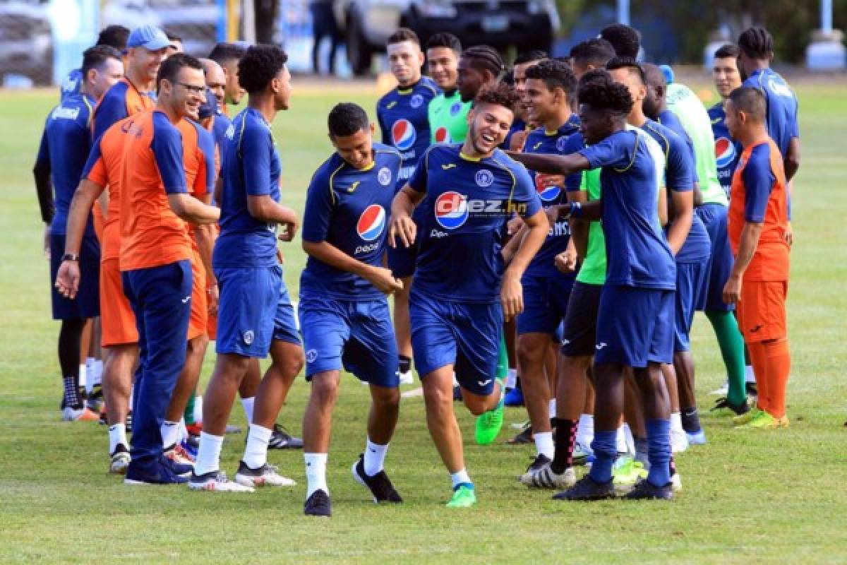 Fotos: Olimpia alista cambios, Real España esconde sus armas y Platense sin descanso