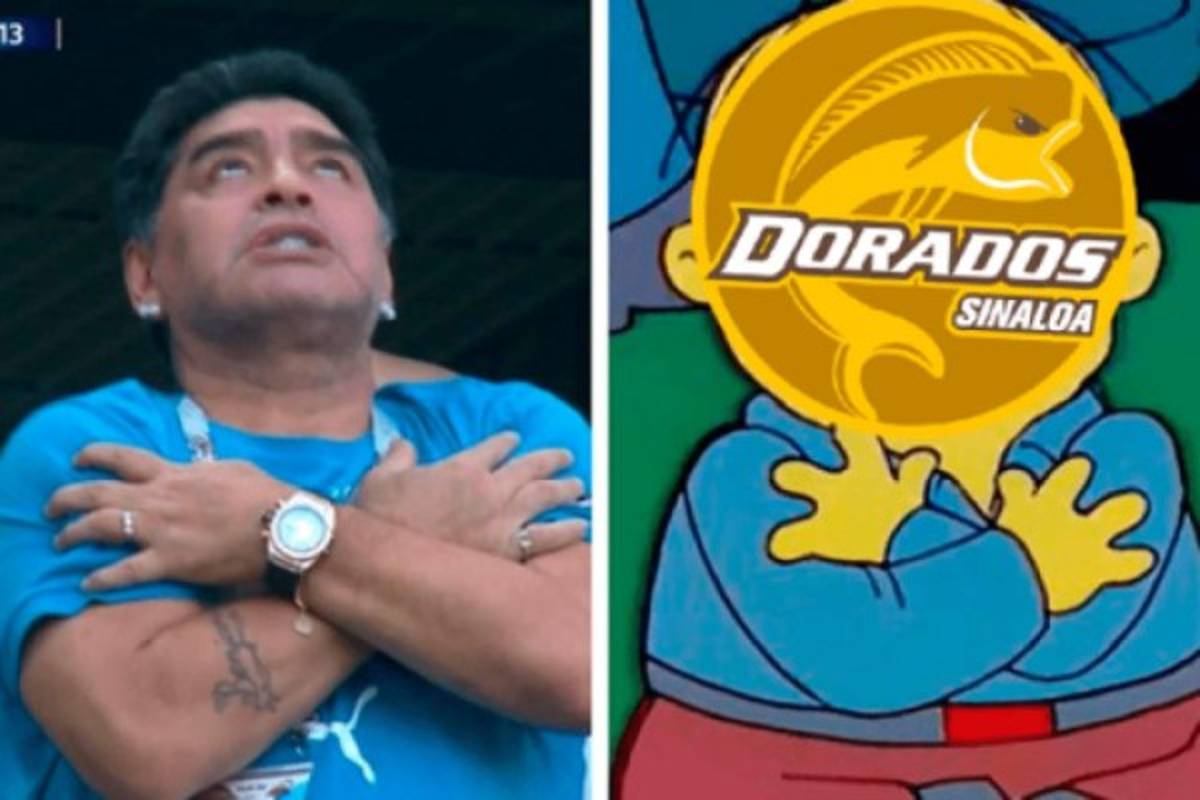 Memes: Revientan las redes con la llegada de Maradona a Dorados de Sinaloa
