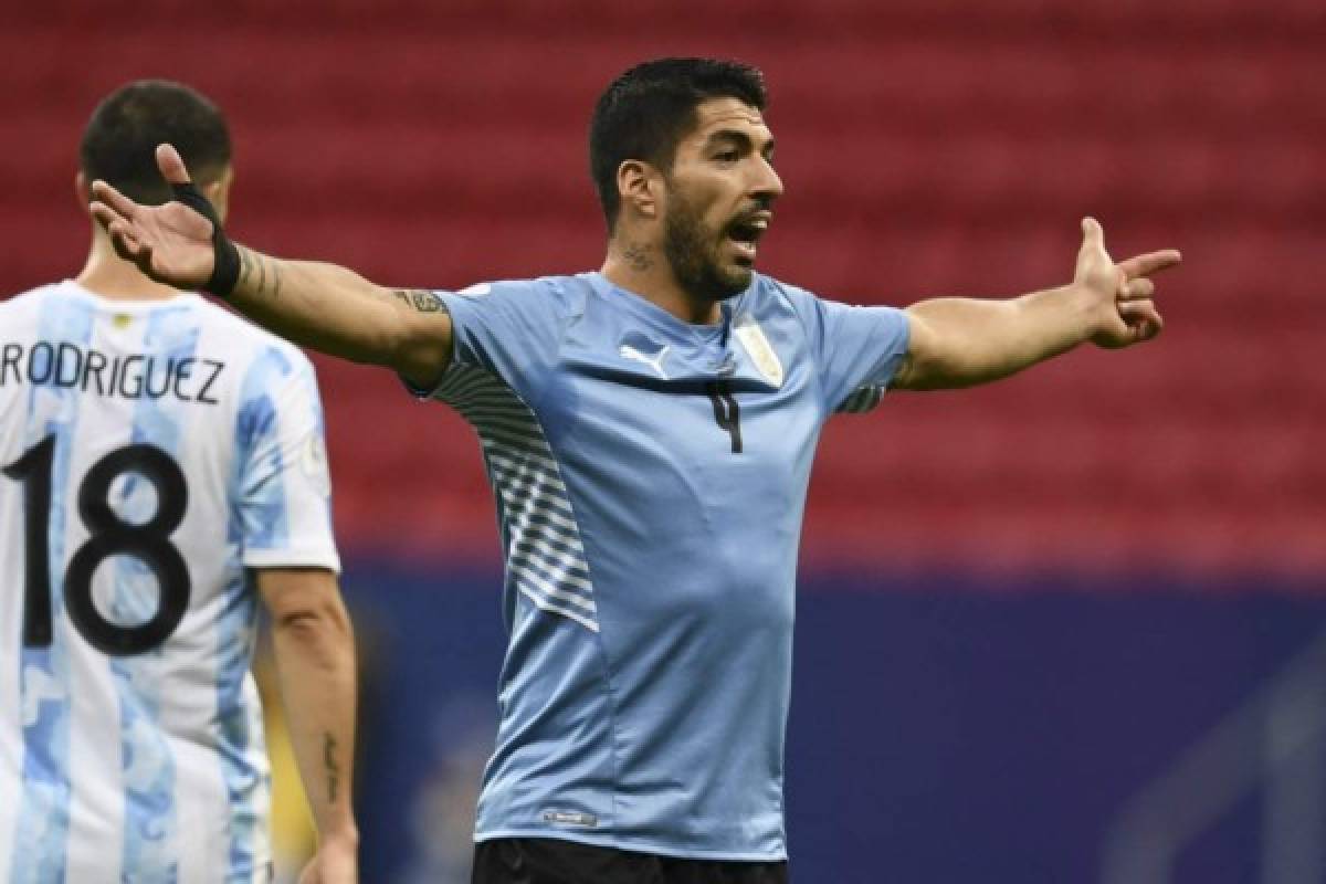 Copa América: Encontronazo de Luis Suárez y el intenso dolor de Messi en el Argentina-Uruguay