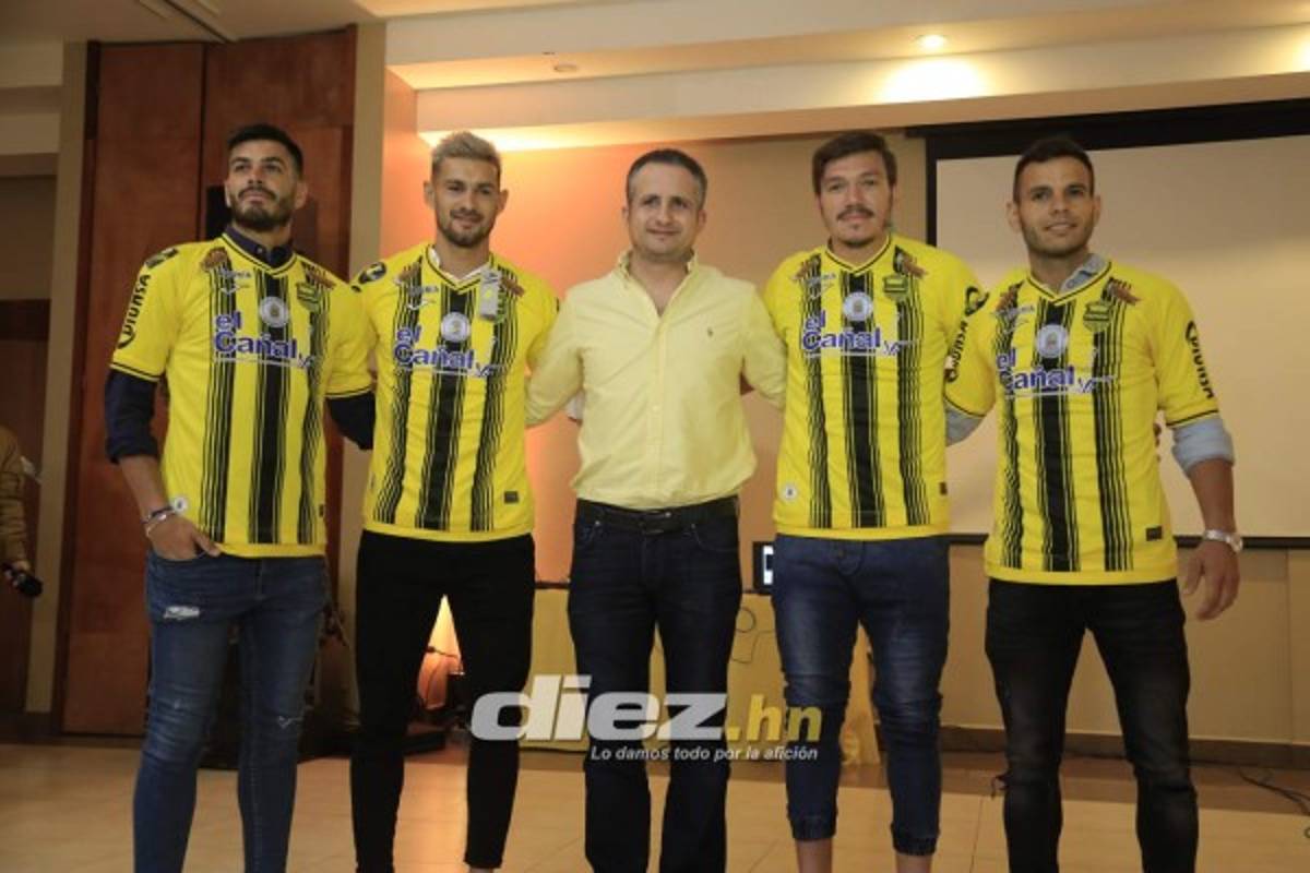 Pura garra charrúa: Real España presenta a sus cuatro refuerzos para el Clausura 2020