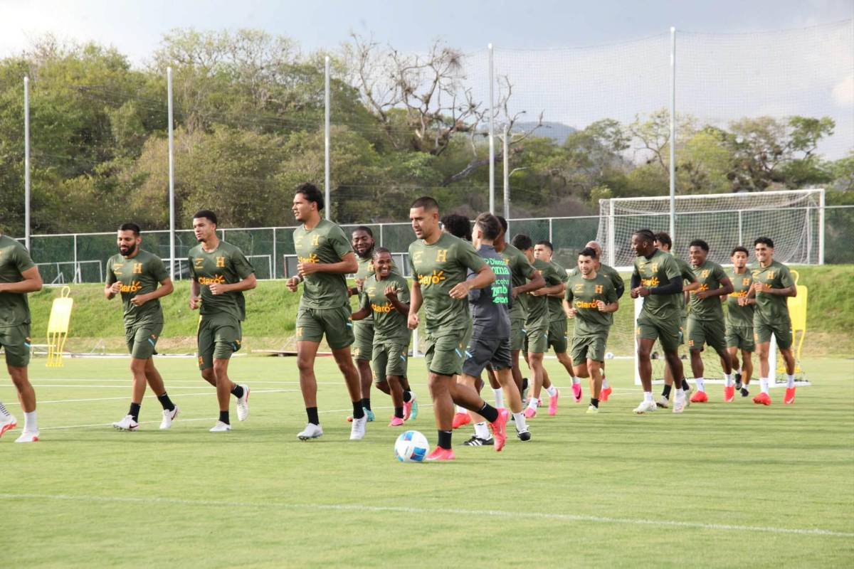 Keyrol fue golpeado y estrella preocupa: así se vivió el tercer entreno de Honduras