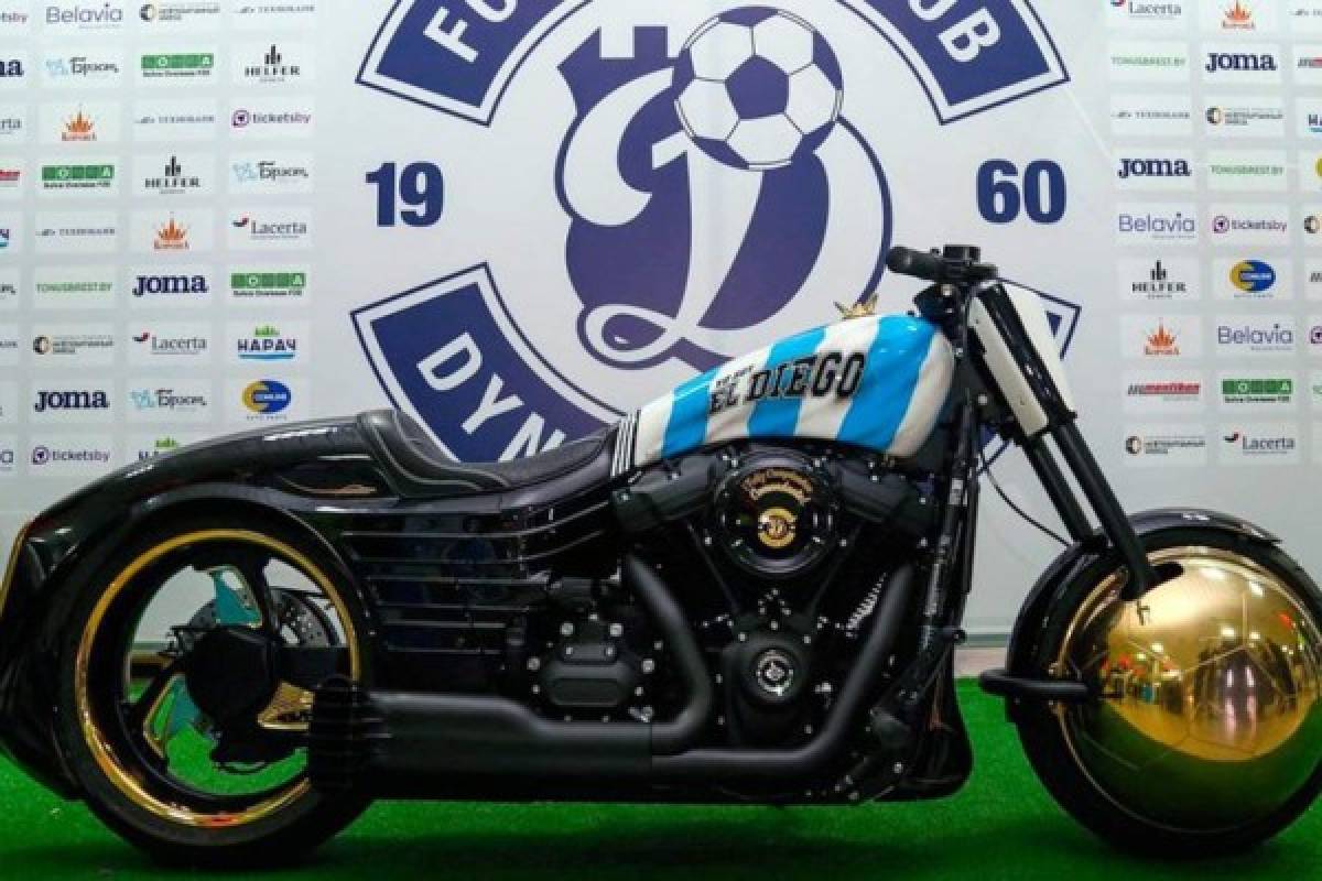 ¿Cuánto cuesta? 'Yo soy Diego', la motocicleta que es una de las grandes herencias de Maradona