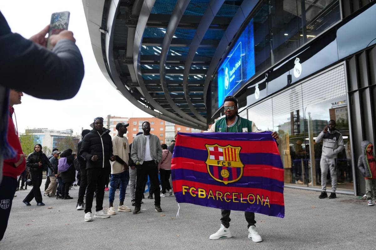 El infiltrado en el Bernabéu, Vinicius cambió de look y personalidades hondureñas en el Clásico Madrid - Barça