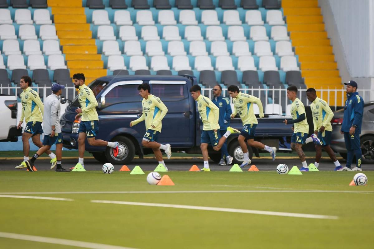 América amenaza a Olimpia con exjugador del Barcelona, pero zaguero está en duda; así entrenaron en el estadio Nacional