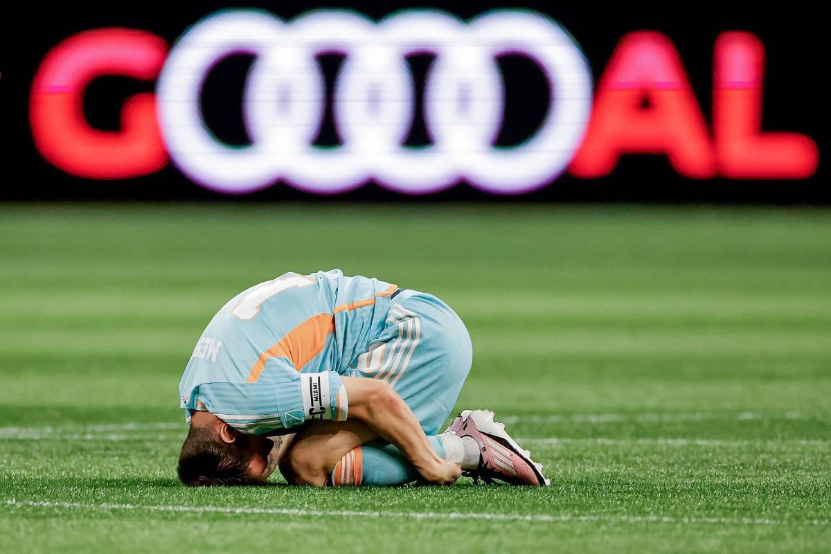 El dolor de Messi tras caer en el último minuto y el que se ‘desnudó’ en el triunfo del Atlanta United ante el Inter Miami
