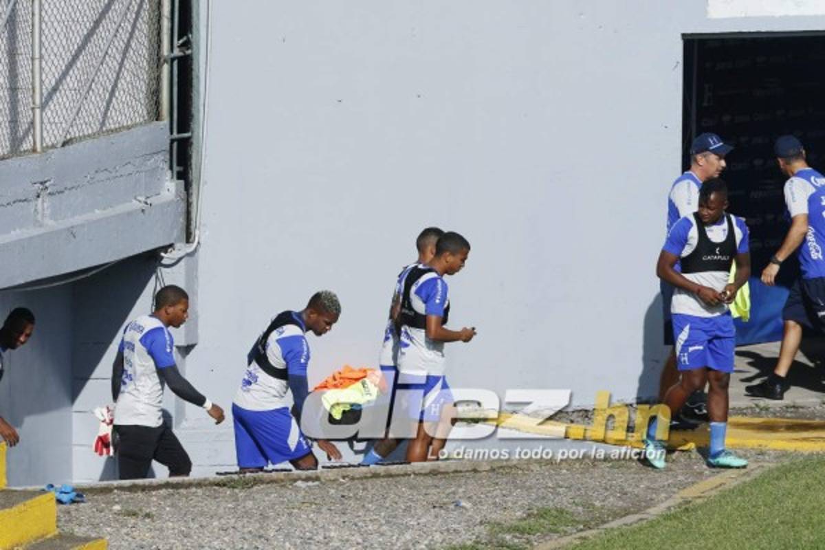Así fue el entrenamiento de la Selección de Honduras pensando en Paraguay y Brasil