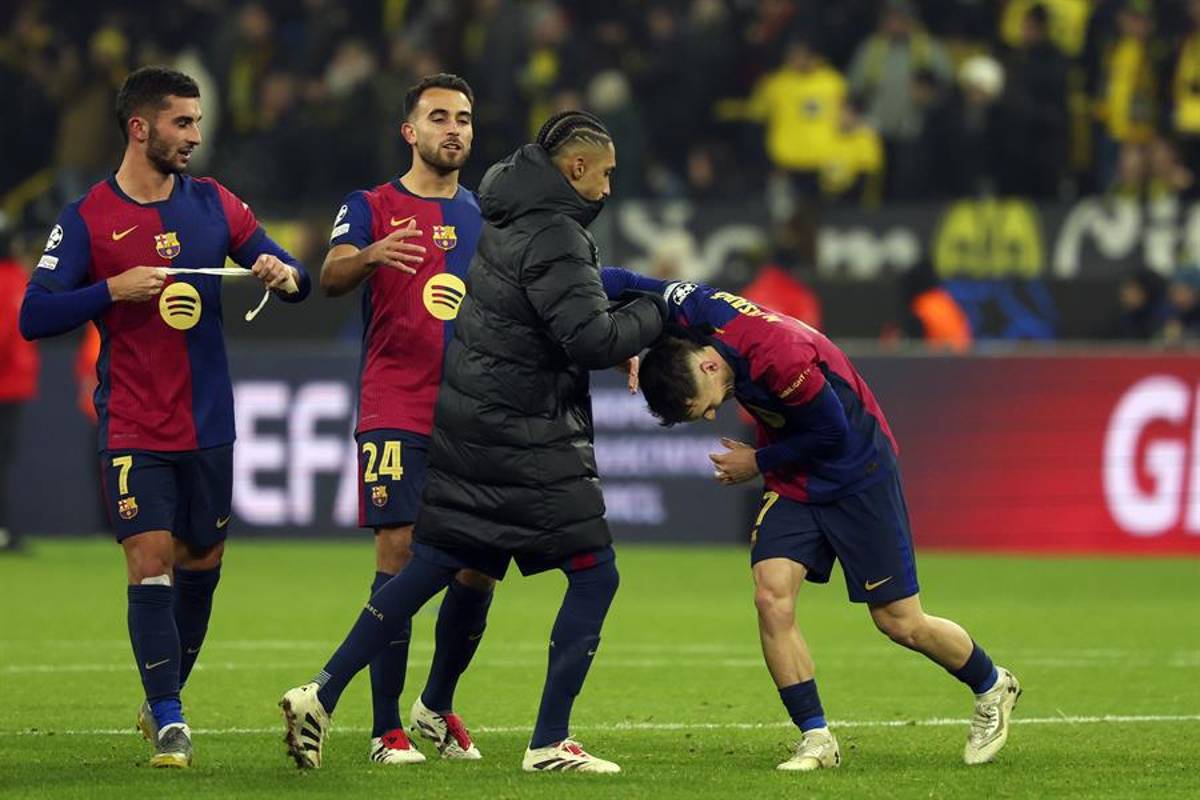 Sigue la crisis del City de Pep Guardiola, la celebración del Barcelona en Dortmund y el club con la mejor racha en Europa