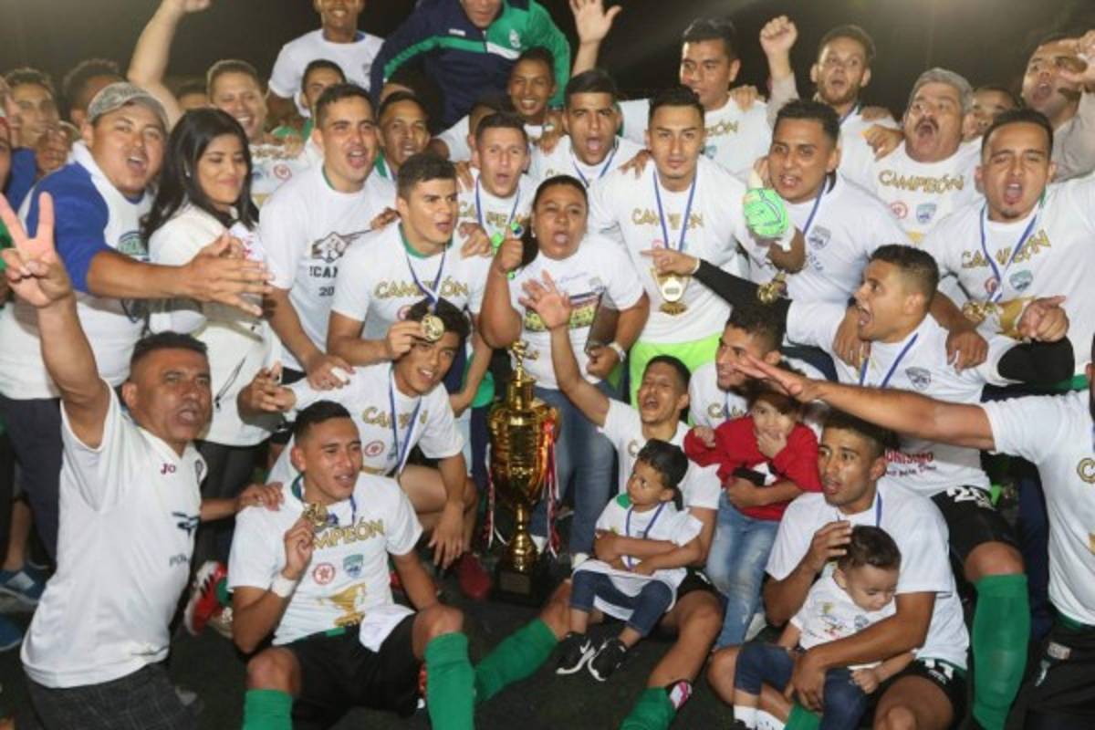 EN FOTOS: Así celebró Infop el ascenso a Liga Nacional de Honduras