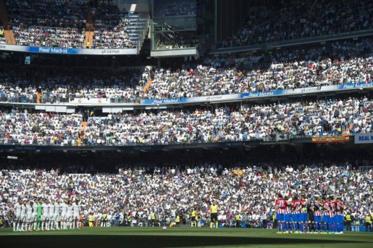 Las imágenes más curiosas que no viste por la tv tras el Real Madrid-Atlético