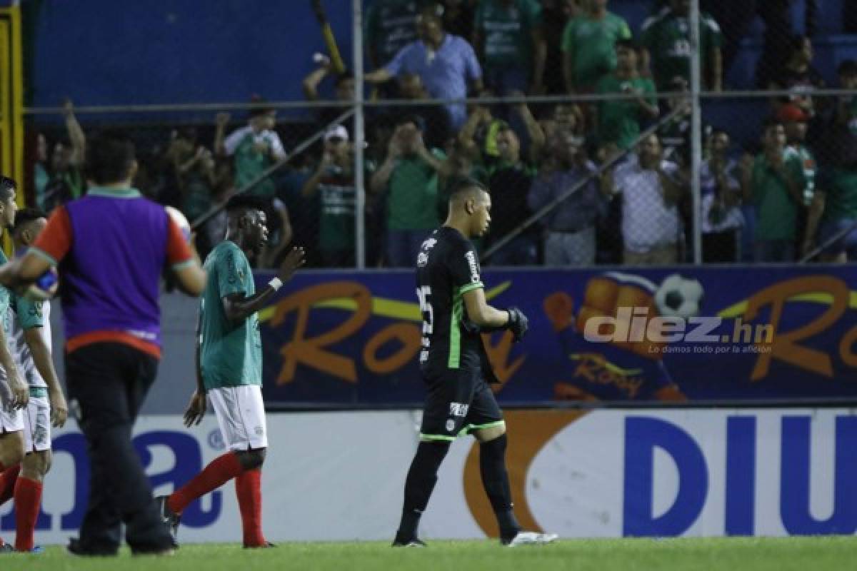 La furia de Denovan, la mascota de UPNFM y el ambientazo de la hinchada de Marathón