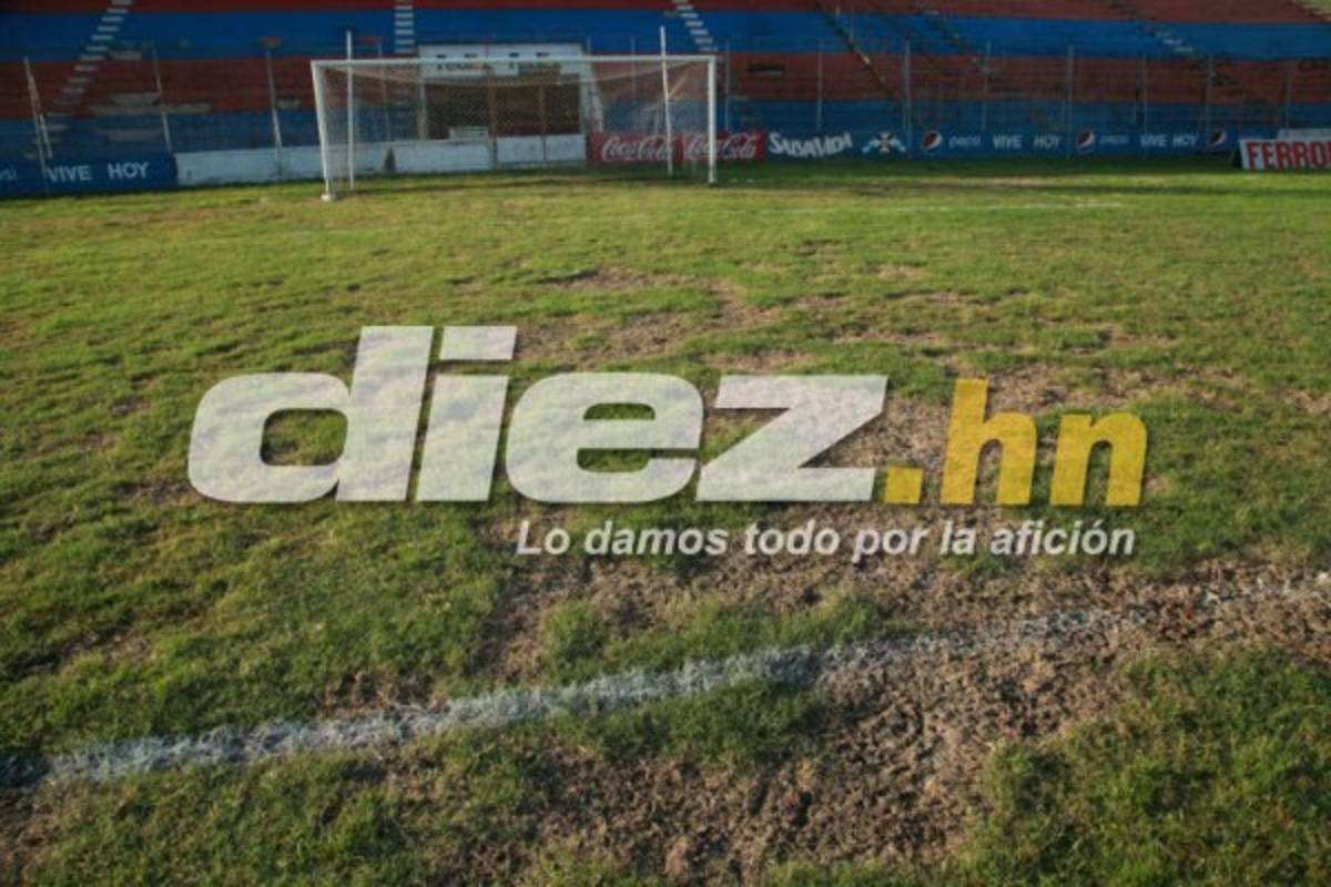 Qué tristeza: Así luce un viejo y deteriorado estadio de La Ceiba