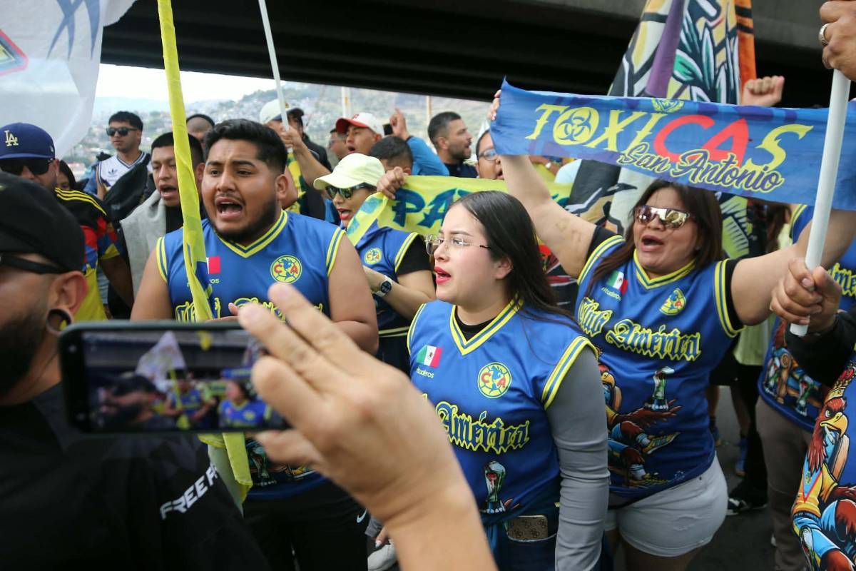 El gigante de Concacaf llegó a Honduras: barra del América asiste al Nacional y predice goleada sobre Olimpia