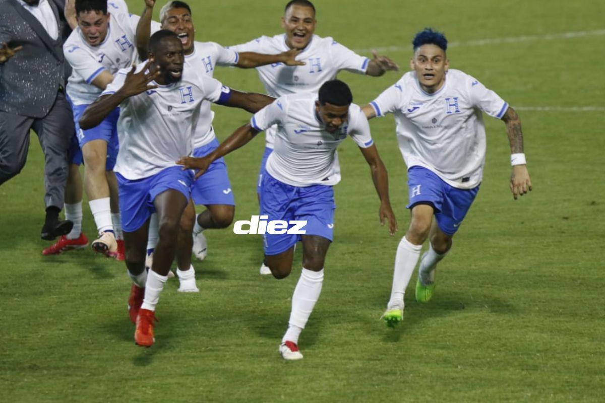 Nolan Caleb Cruz firmó el gol más importante de su vida con la los tiktokers de Honduras.