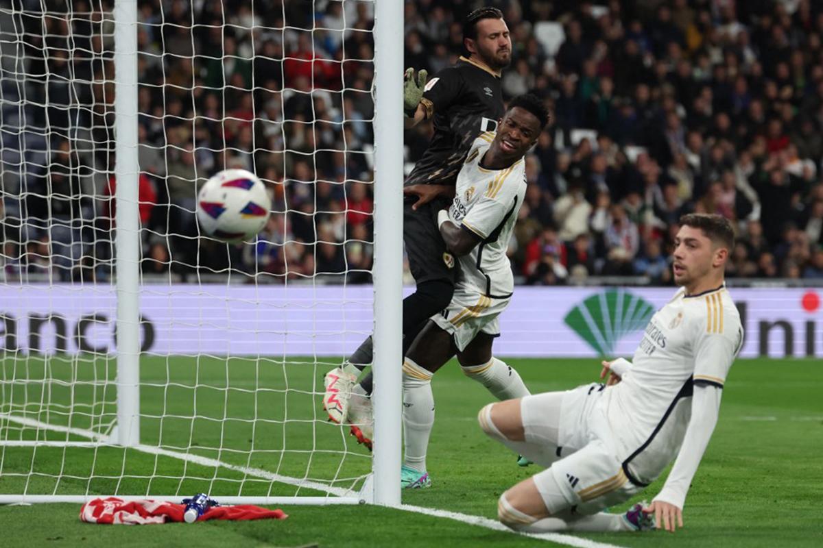 Así se vivió el amargo empate entre Real Madrid y Rayo en el Bernabéu por la liga de España