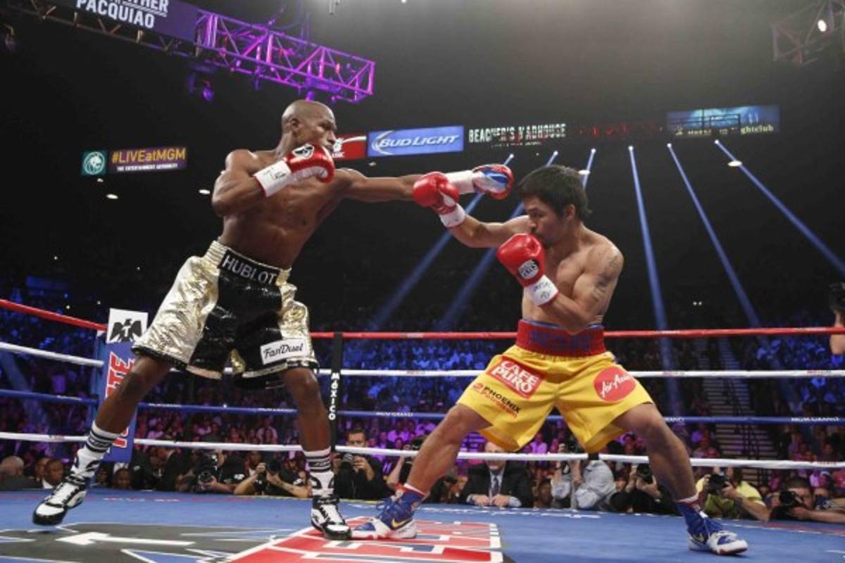 Las mejores fotos de la pelea Mayweather-Pacquiao