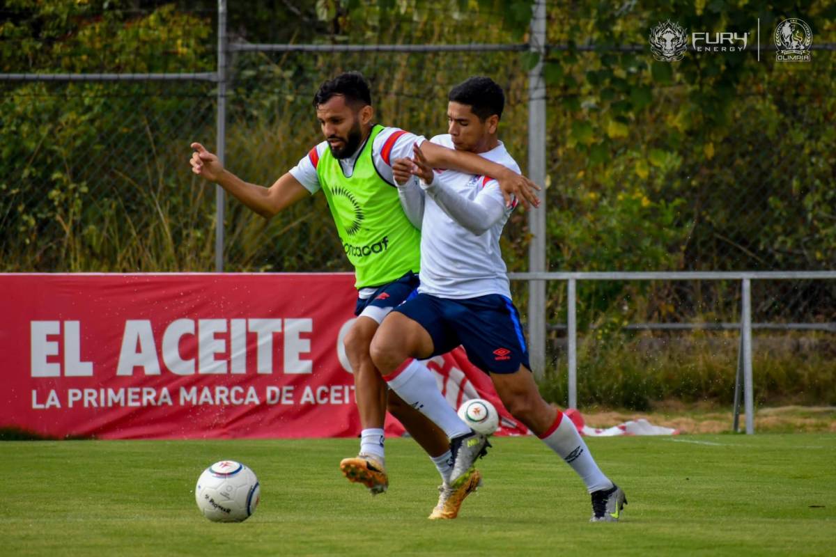 ¿Con Andy Nájar? Olimpia y su poderoso 11 titular con el que saldría en el clásico ante Real España en el Olímpico