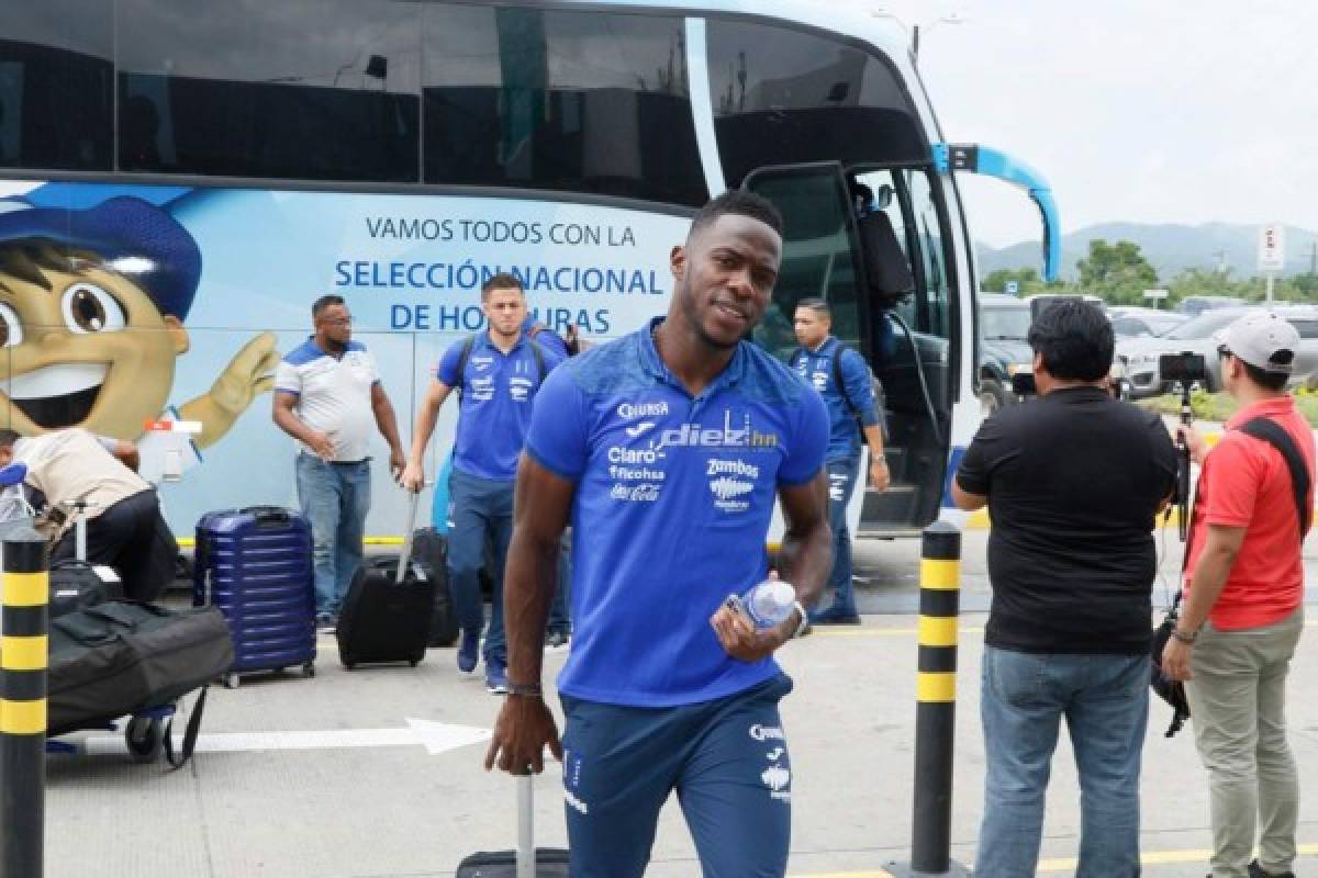 La Selección de Honduras viaja a Martinica con el objetivo de traerse una victoria