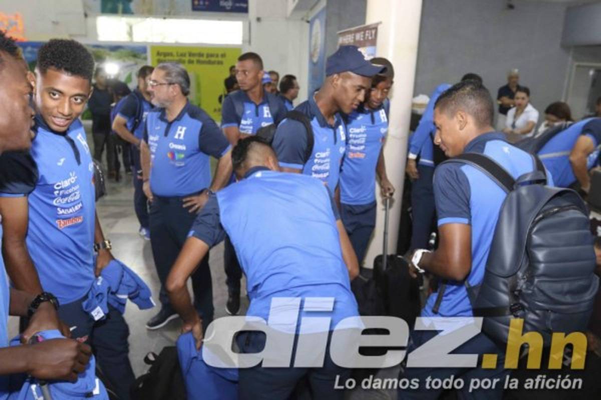 Los rostros de la Selección de Honduras previo al viaje a Trinidad y Tobago
